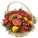 fruit basket with Pomegranates. Mykolayiv, Mykolaiv Oblast