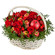 gift basket with strawberry. Mykolayiv, Mykolaiv Oblast